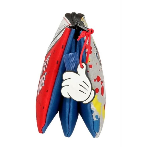 Estojo Escolar Triplo Mickey COLOUR MAYHEM Azul | Ref. 186.4574321 Estojo Escolar Triplo Mickey COLOUR MAYHEM Azul | Ref. 186.4574321