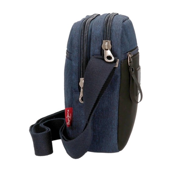 Bolsa de Tiracolo 2C Grande Pepe Jeans FENIX Azul | Ref. 186.7155531
