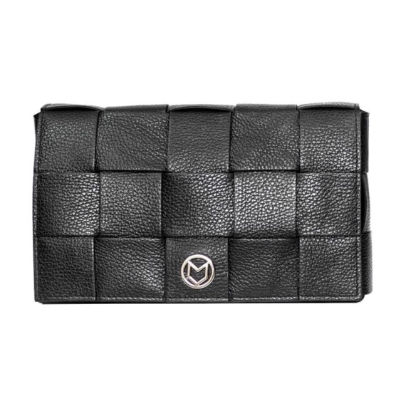 Bolsa de Tiracolo Marina Volpe BELEN Preto | Ref. 329.J416P