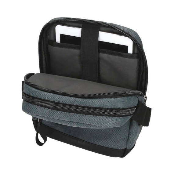 Bolsa de Tiracolo para Tablet 2C Pepe Jeans SUNRISE Cinza | Ref. 186.7145731