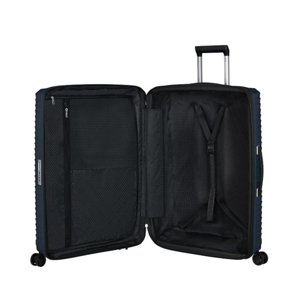 Samsonite Mala/Trolley Médio 68cm 4R Spinner Exp UPSCAPE Azul Noite | Ref. 92KJ100201