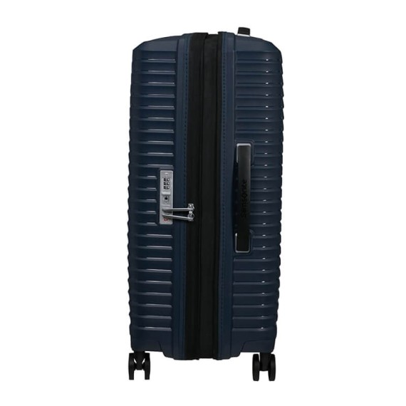 Samsonite Mala/Trolley Médio 68cm 4R Spinner Exp UPSCAPE Azul Noite | Ref. 92KJ100201