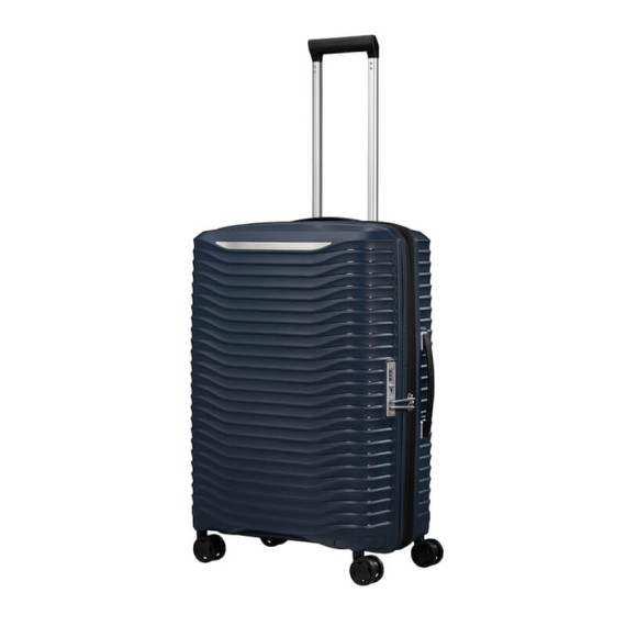 Samsonite Mala/Trolley Médio 68cm 4R Spinner Exp UPSCAPE Azul Noite | Ref. 92KJ100201