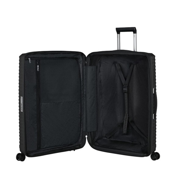 Samsonite Mala/Trolley Médio 68cm 4R Spinner Exp UPSCAPE Preta | Ref. 92KJ100209