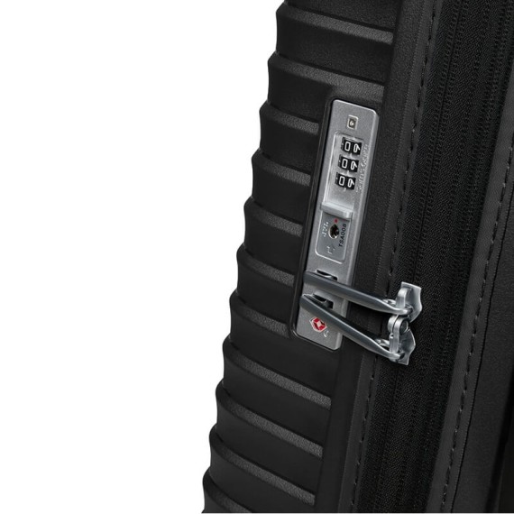 Samsonite Mala/Trolley Médio 68cm 4R Spinner Exp UPSCAPE Preta | Ref. 92KJ100209