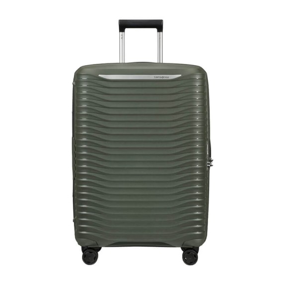 Samsonite Mala de Viagem /Trolley Médio 68cm 4R Exp UPSCAPE Verde Tropa | Ref. 92KJ100214