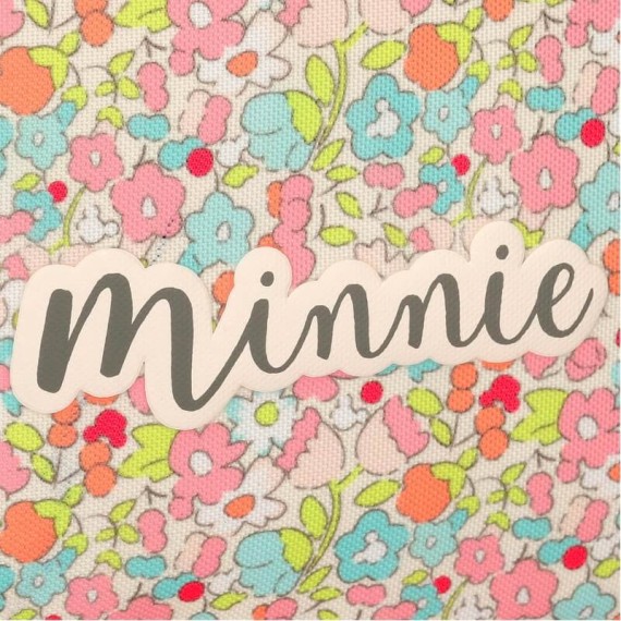 Estojo Escolar Duplo Minnie FLORALS Rosa | Ref. 186.2414221