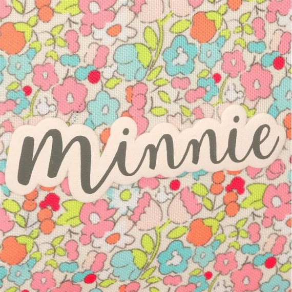 Mochila Infantil 23Cm Minnie FLORALS Multicolor | Ref. 186.2412021