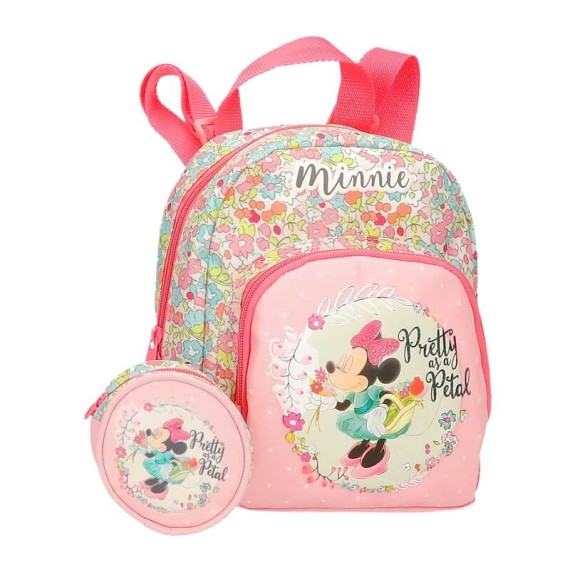 Mochila Infantil 23Cm Minnie FLORALS Multicolor | Ref. 186.2412021