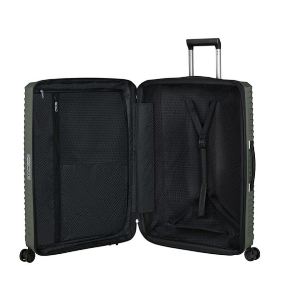 Samsonite Mala/Trolley Gigante 81cm 4R Spinner Exp UPSCAPE Verde Tropa | Ref. 92KJ100414