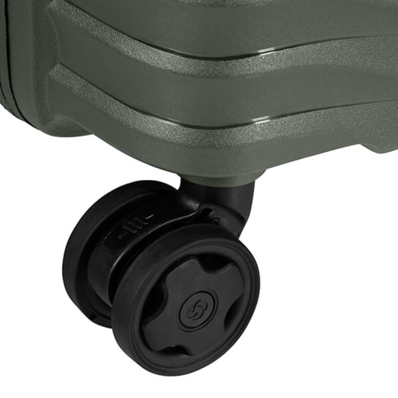 Samsonite Mala/Trolley Gigante 81cm 4R Spinner Exp UPSCAPE Verde Tropa | Ref. 92KJ100414