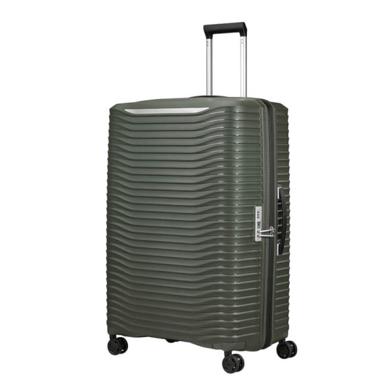 Samsonite Mala/Trolley Gigante 81cm 4R Spinner Exp UPSCAPE Verde Tropa | Ref. 92KJ100414