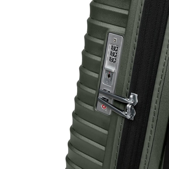 Samsonite Mala/Trolley Gigante 81cm 4R Spinner Exp UPSCAPE Verde Tropa | Ref. 92KJ100414