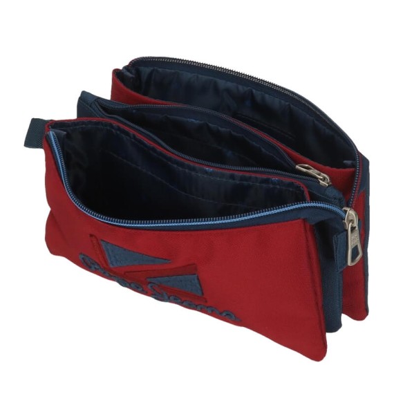 Estojo Escolar Triplo Pepe Jeans CHEST Multicolor | Ref. 186.6474321