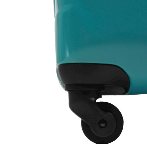 Mala/Trolley de Cabine 55cm 4R Spinner Benneton SHAK.3 Turquesa/Laranja | Ref. 13673334/1