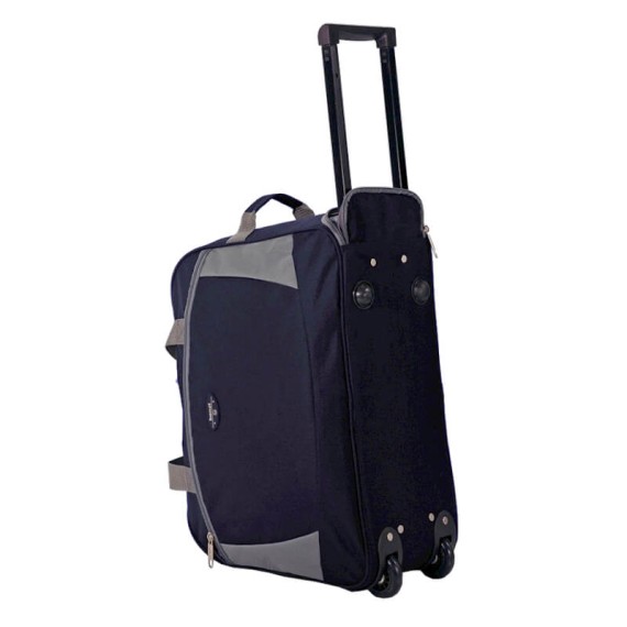 Benzi Saco de Viagem c/ Rodas 44cm BZ5405 Azul/Cinza | Ref. 288.BZ5405AC