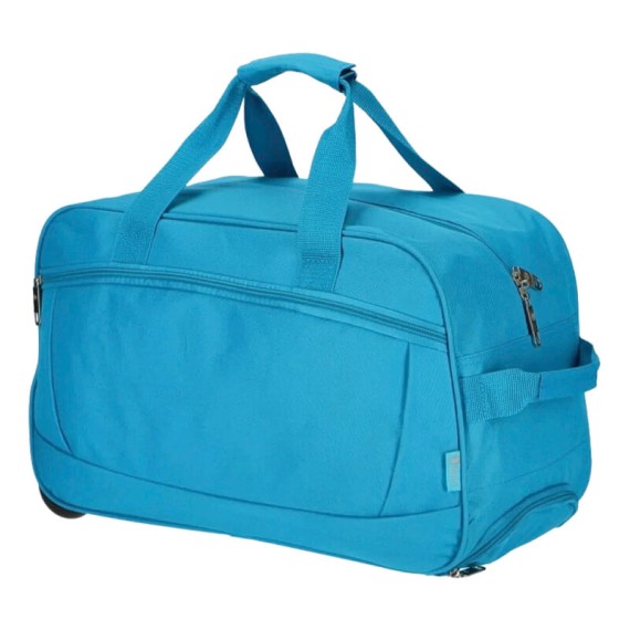 Benzi Saco de Viagem c/ Rodas 44cm BZ5405 Turquesa | Ref. 288.BZ5405T
