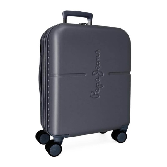 Mala de Cabine / Trolley 55cm 4 Rodas Pepe Jeans HIGHLIGHT Azul Escuro | Ref. 186.7689522A