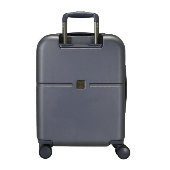 Mala de Cabine / Trolley 55cm 4 Rodas Pepe Jeans HIGHLIGHT Azul Escuro | Ref. 186.7689522A