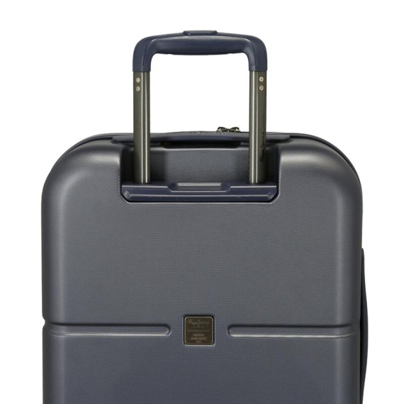 Mala de Cabine / Trolley 55cm 4 Rodas Pepe Jeans HIGHLIGHT Azul Escuro | Ref. 186.7689522A