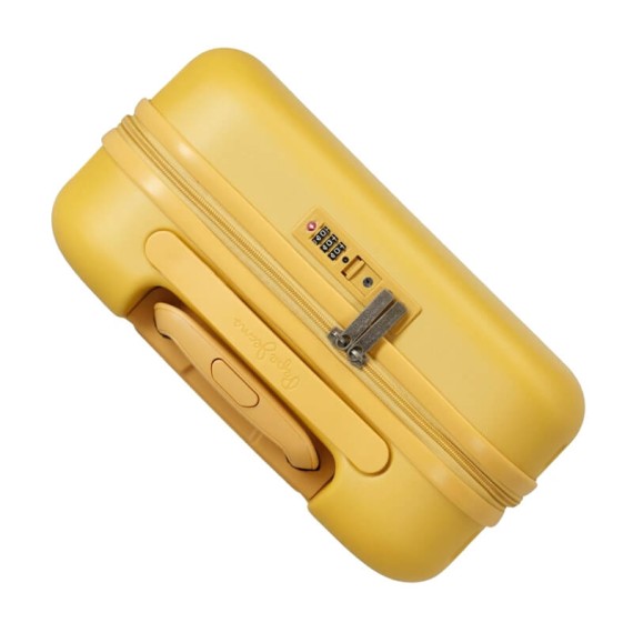 Mala de Cabine / Trolley 55cm 4R Pepe Jeans HIGHLIGHT Ochre | Ref. 186.7689522A