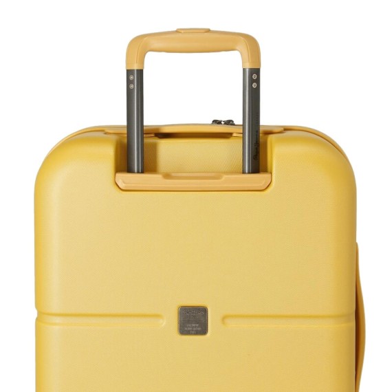 Mala de Cabine / Trolley 55cm 4R Pepe Jeans HIGHLIGHT Ochre | Ref. 186.7689522A