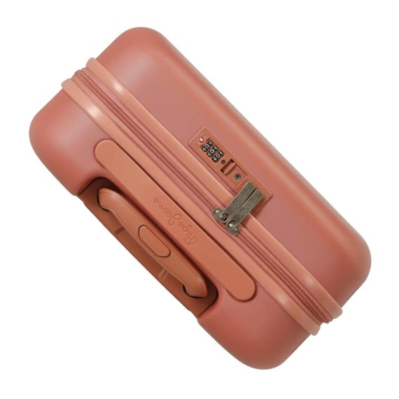 Mala de Cabine / Trolley 55cm 4 Rodas Pepe Jeans HIGHLIGHT Terracota | Ref. 186.7689526A Mala de Cabine / Trolley 55cm 4 Rodas Pepe Jeans HIGHLIGHT Terracota | Ref. 186.7689526A