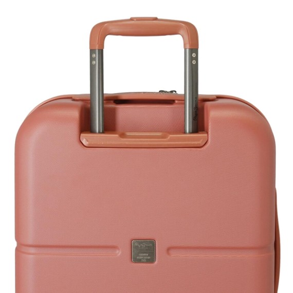 Mala de Cabine / Trolley 55cm 4 Rodas Pepe Jeans HIGHLIGHT Terracota | Ref. 186.7689526A Mala de Cabine / Trolley 55cm 4 Rodas Pepe Jeans HIGHLIGHT Terracota | Ref. 186.7689526A