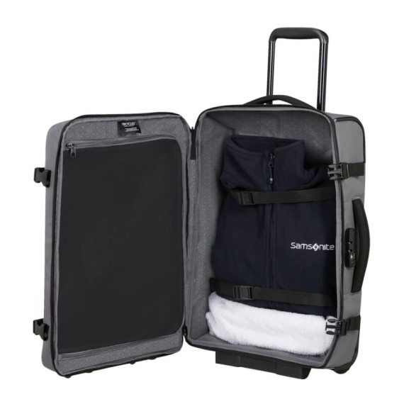 Samsonite Saco de Viagem c/ Rodas 55cm ROADER Cinza | Ref. 92KJ200708
