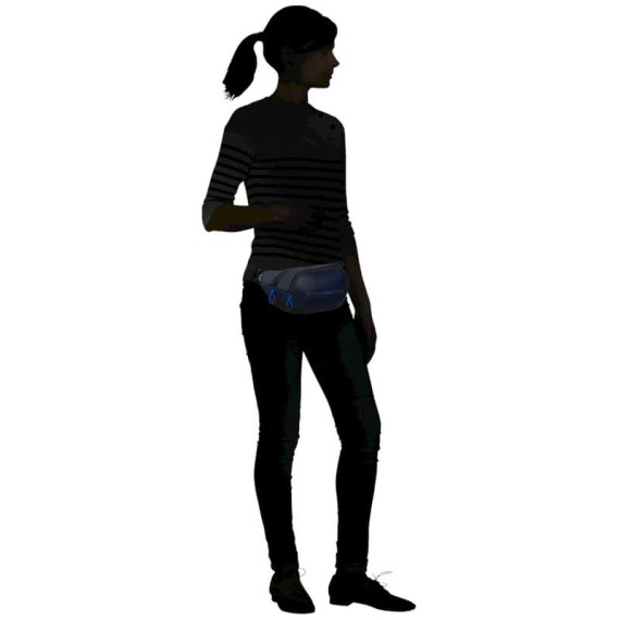 Samsonite Bolsa de Cintura ECODIVER Azul Escuro | Ref. 92KH700901