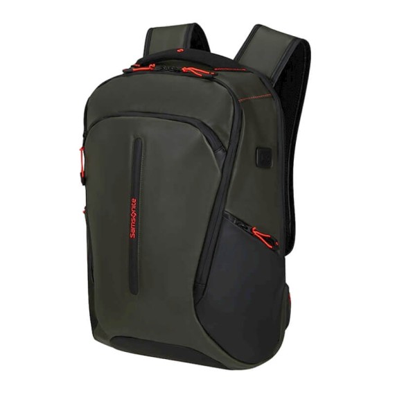 Samsonite Mochila para Portátil 15.6” USB ECODIVER Verde Tropa | Ref. 92KH700414