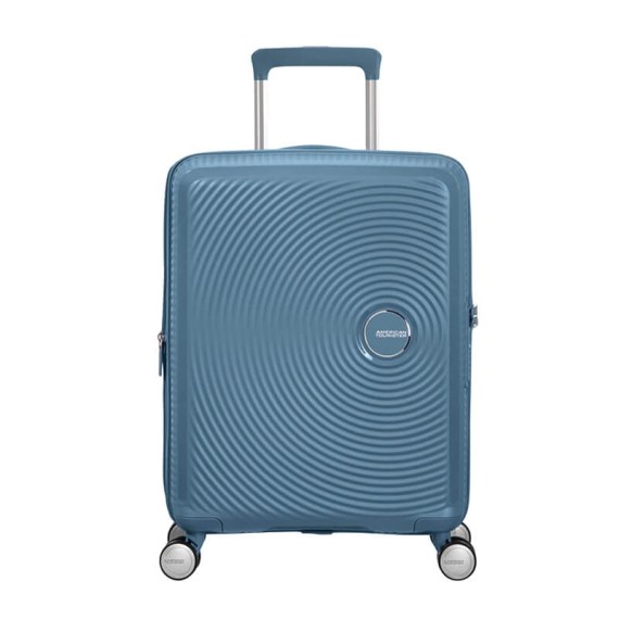 American Tourister Mala de Cabine / Trolley 55cm 4 Rodas Exp SOUNDBOX Azul Pedra | Ref. 9232G00151