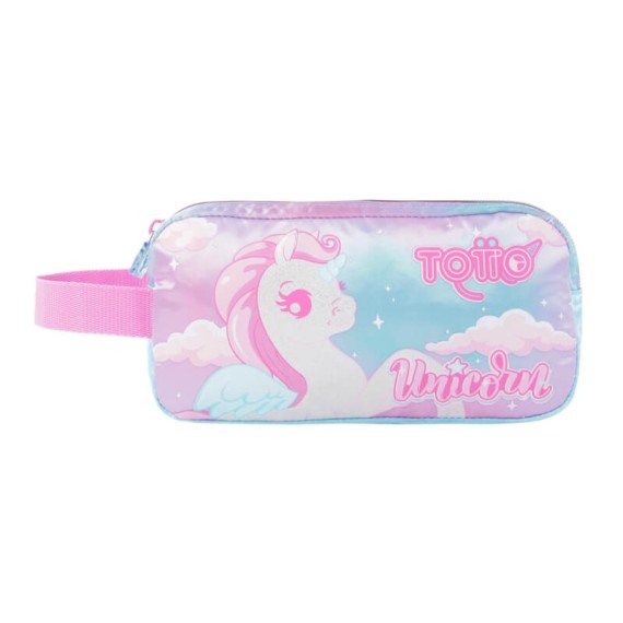 Estojo Escolar Duplo Totto MOLKY Rosa | Ref. 330.AJ52MOL0018I0
