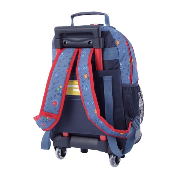 Mochila Trolley Escolar M 43cm Totto ALTAS Azul | Ref. 330.MJ03ATA0052JW Mochila Trolley Escolar M 43cm Totto ALTAS Azul | Ref. 330.MJ03ATA0052JW
