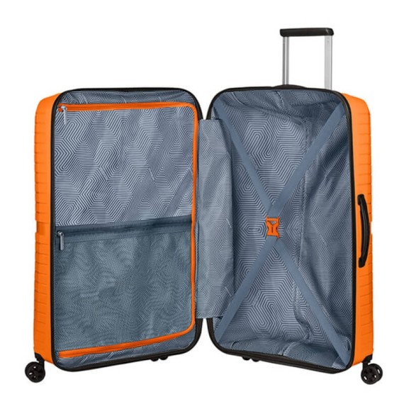 American Tourister Mala de Viagem / Trolley Grande 77cm 4R AIRCONIC Manga Laranja | Ref. 9288G00386
