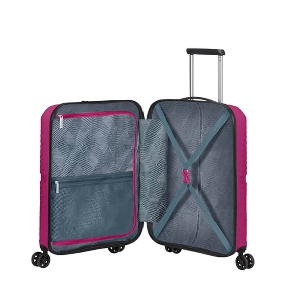 AMERICAN TOURISTER Mala de Cabine / Trolley 55cm 4R Airconic Violeta | Ref. 9288G00191