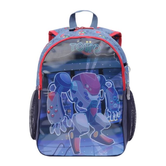 Mochila Escolar Média 42cm Totto ALTAS Azul | Ref. 330.MJ04ATA0022JW Mochila Escolar Média 42cm Totto ALTAS Azul | Ref. 330.MJ04ATA0022JW