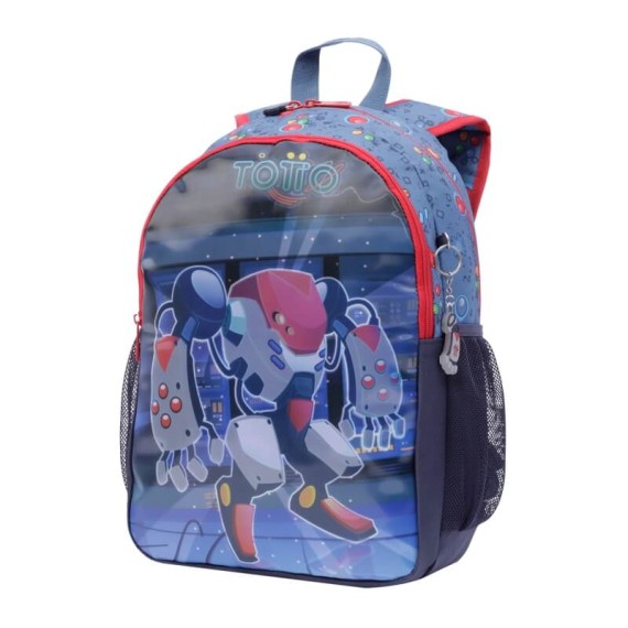 Mochila Escolar Média 42cm Totto ALTAS Azul | Ref. 330.MJ04ATA0022JW Mochila Escolar Média 42cm Totto ALTAS Azul | Ref. 330.MJ04ATA0022JW