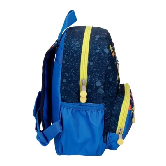 Mochila Pré-Escolar Adap. 28cm Enso ROB FRIEND Azul | Ref. 186.94120D1