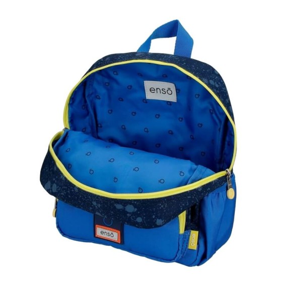 Mochila Pré-Escolar Adap. 28cm Enso ROB FRIEND Azul | Ref. 186.94120D1
