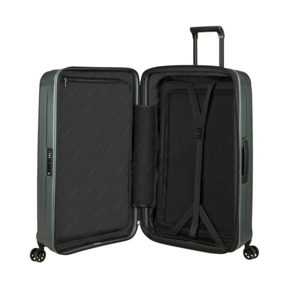 Samsonite Mala/Trolley Média 69cm 4R Spinner Exp. NUON Verde Khaki Matte | Ref. 92KF000394 Samsonite Mala/Trolley Média 69cm 4R Spinner Exp. NUON Verde Khaki Matte | Ref. 92KF000394