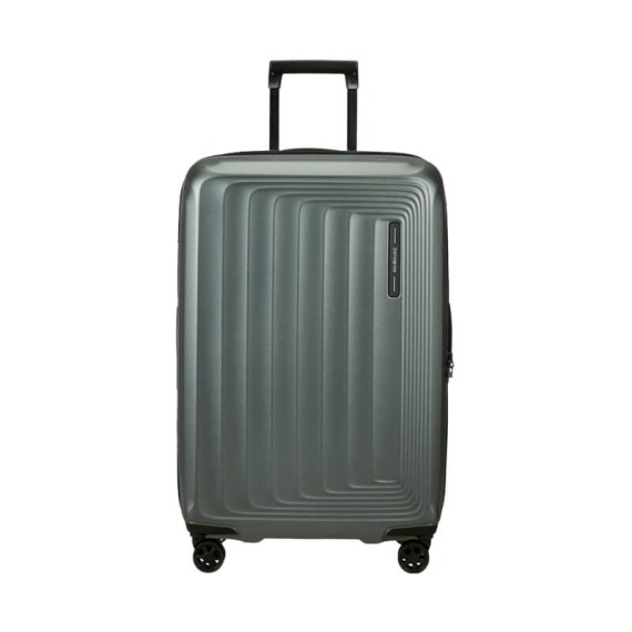 Samsonite Mala/Trolley Média 69cm 4R Spinner Exp. NUON Verde Khaki Matte | Ref. 92KF000394 Samsonite Mala/Trolley Média 69cm 4R Spinner Exp. NUON Verde Khaki Matte | Ref. 92KF000394