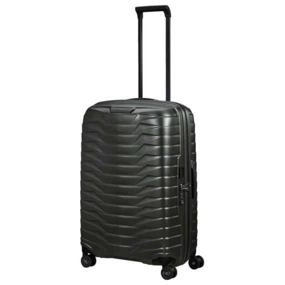 Samsonite Mala/Trolley Média 69cm 4R Spinner PROXIS Verde Matte | Ref. 92CW600244
