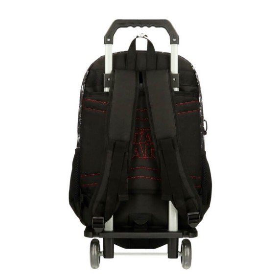 Mochila Escolar Adap. 45cm 2C c/ Carro Star Wars SPACE MISSION Grafite | Ref. 186.24425T1 Mochila Escolar Adap. 45cm 2C c/ Carro Star Wars SPACE MISSION Grafite | Ref. 186.24425T1