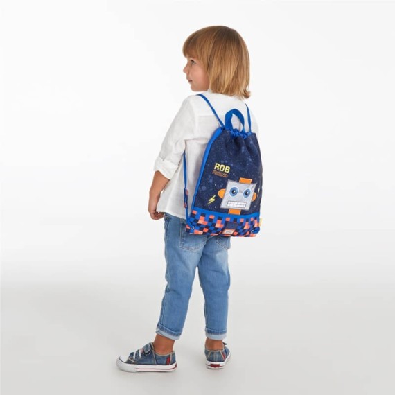 Mochila Saco Enso ROB FRIEND Azul | Ref. 186.9413721 Mochila Saco Enso ROB FRIEND Azul | Ref. 186.9413721