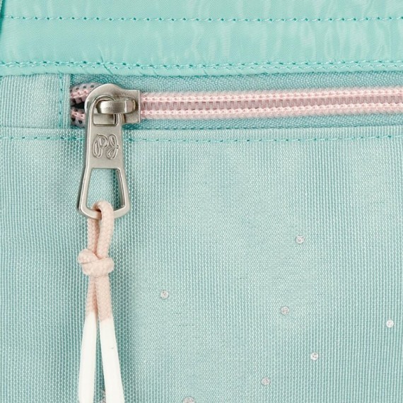 Estojo Escolar 3C. Pepe Jeans JANE Turquesa | Ref. 186.6444321