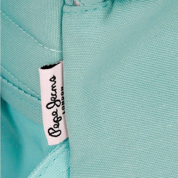 Estojo Escolar 3C. Pepe Jeans JANE Turquesa | Ref. 186.6444321