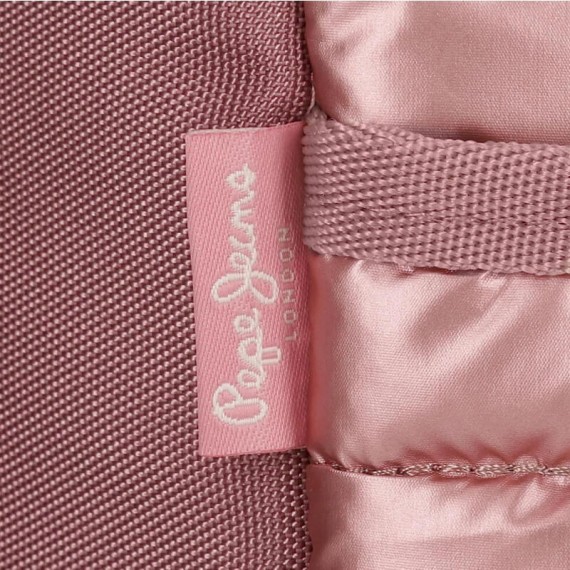 Estojo Escolar Triplo Compartimento Pepe Jeans CAROL Rosa | Ref. 186.6454721