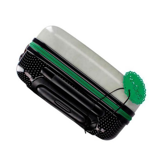 Gorjuss Mala Trolley Médio 67cm 4R Spinner THE LITTLE FRIEND Verde | Ref. 186.3221661B Gorjuss Mala Trolley Médio 67cm 4R Spinner THE LITTLE FRIEND Verde | Ref. 186.3221661B