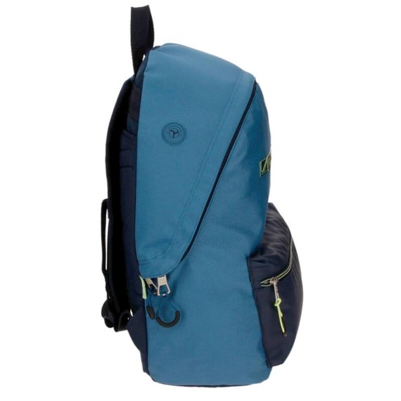 Mochila Escolar Adap. 44cm. Pepe Jeans DUNCAN Azul | Ref. 186.64923D1